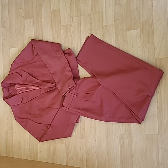 SHEIN Essnce Ladies" Short Blazer With Long Sleeves Dress Pants Suits Size S - Picture 7 of 16